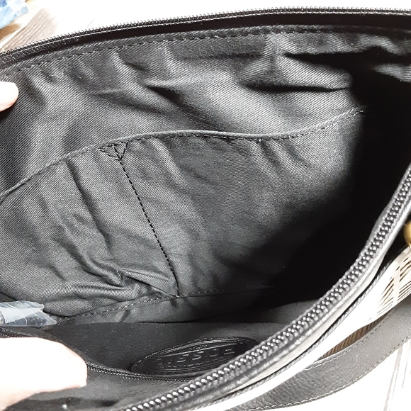 Fossil black white leather bag - Picture 8 of 8